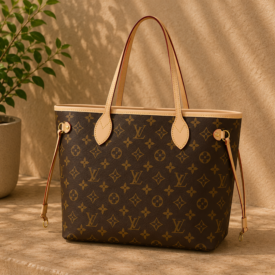 LV Tote Bag middle